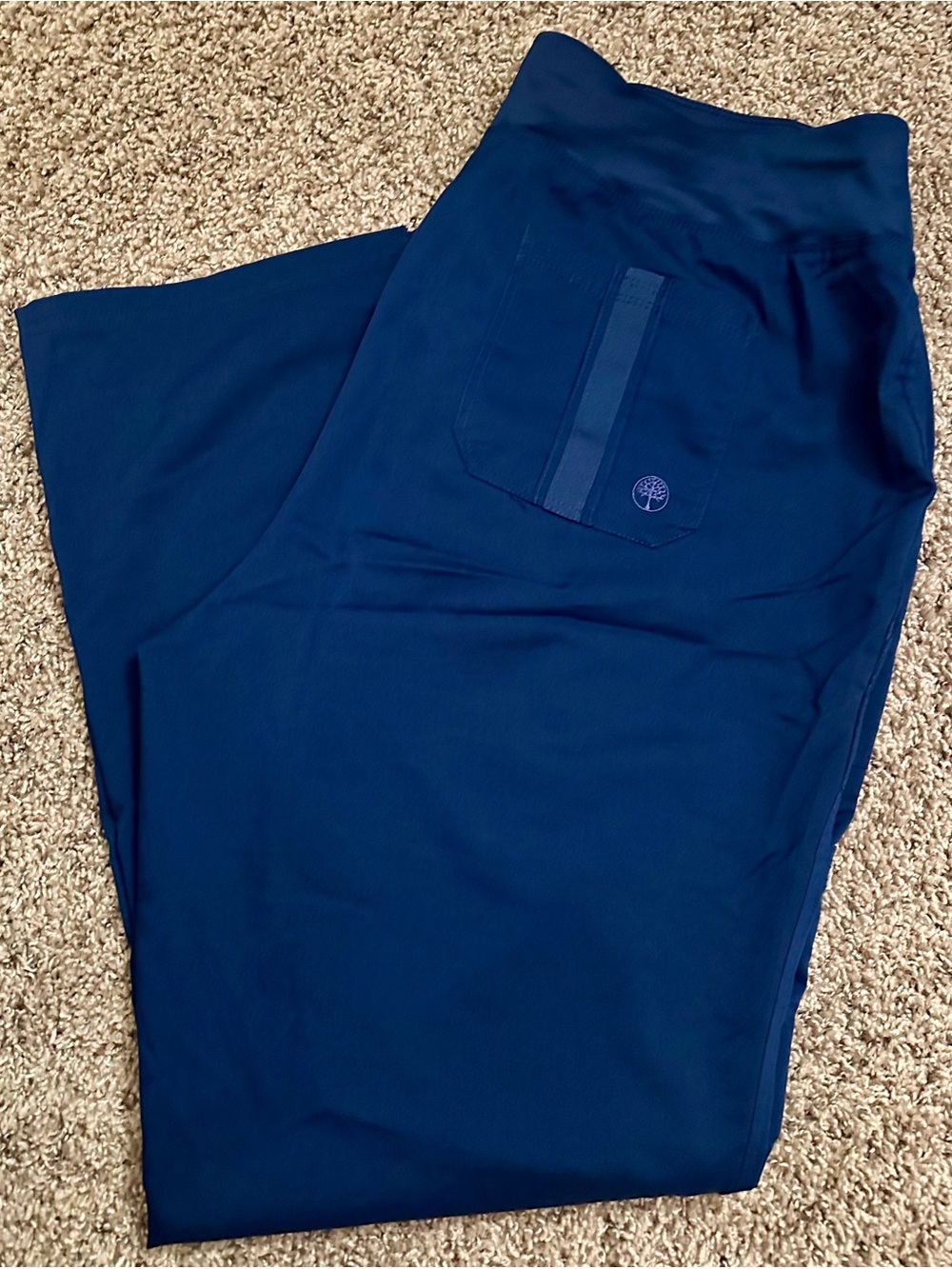 HEALING HANDS Tori Yoga Navy Scrub Pants XL